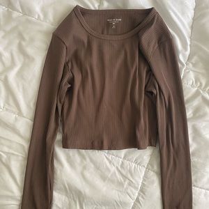 Long Sleeve Crop Top